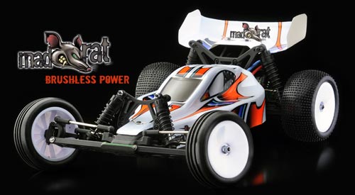 Ansmann Racing MadRat goes brushless