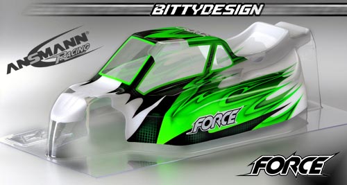 Ansmann Racing BittyDesign Force Body