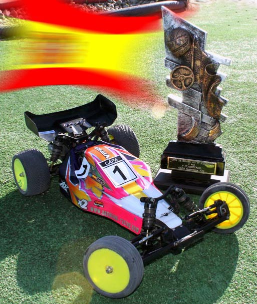 Ansmann Racing AR erfolgreich in Spanien.