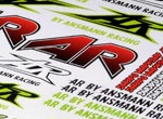Ansmann Racing AR Aufkleberbogen