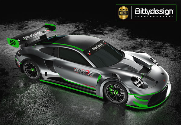 Bittydesign P-GT3R 1/10 GT 190mm body
