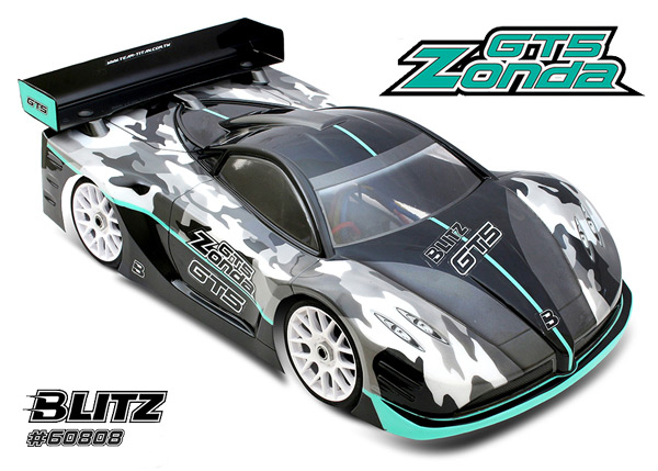 MW RC Products Blitz GT5 Zonda 1/8 GT Karosserie