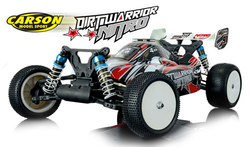 Carson Model Sport Dirt Warrior goes Nitro