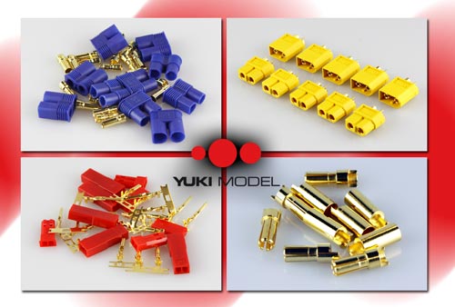 CN Development & Media YUKI MODEL Goldkontaktstecker