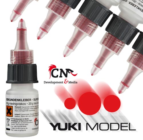 CN Development & Media CA-Klebstoffe mit Twist-Cap