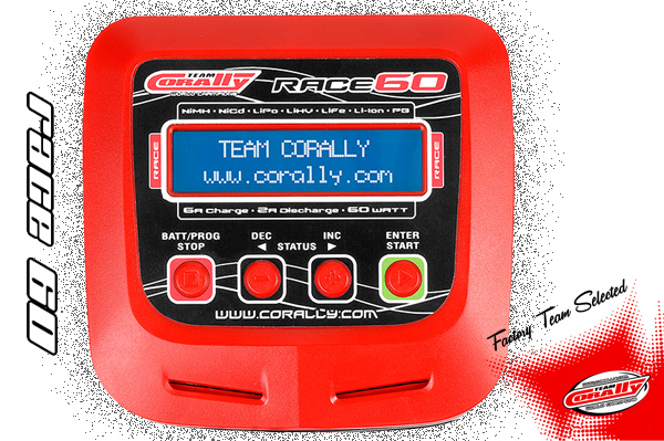 Team Corally RACE 60 AC/DC Lader