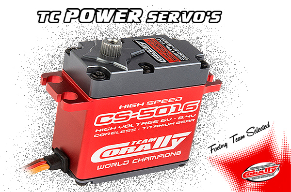 Team Corally TC Power Servos