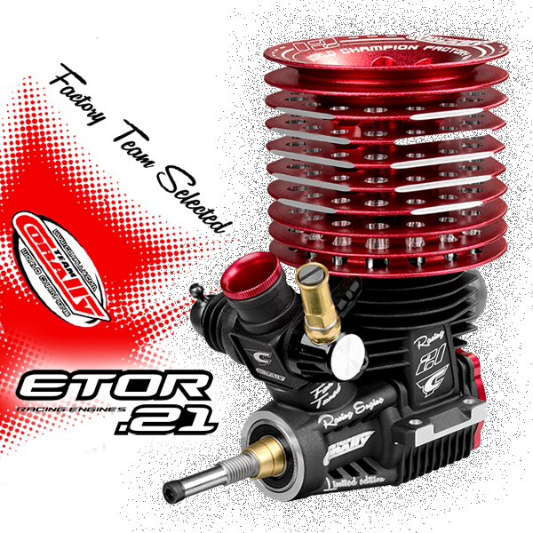 Team Corally Nitro Racing Engine ETOR 21 3T