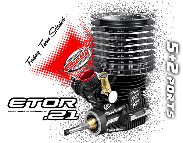 Team Corally TC ETOR .21 OffRoad Race Engines