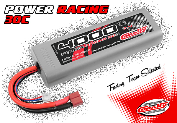 Team Corally TC Power Racing 30C LiPo