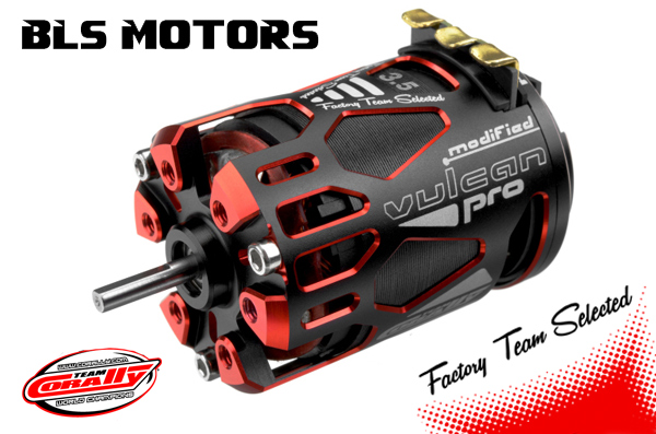 Team Corally TC Vulcan Pro & Stock BLS Motoren