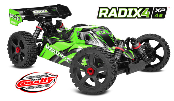 Team Corally Radix4 XP 4S 1/8 EP Buggy