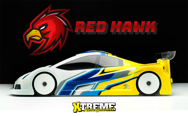 Xtreme Aerodynamik ´Red Hawk 1:10 TC Karosserie
