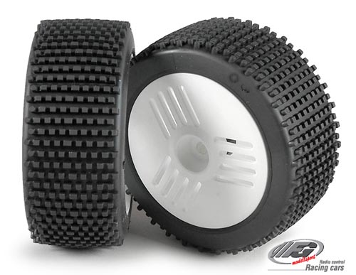 FG Modellsport 1/6er Mini-Pin Reifen fahrfertig