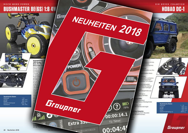 Graupner Graupner Neuheiten Katalog 2018