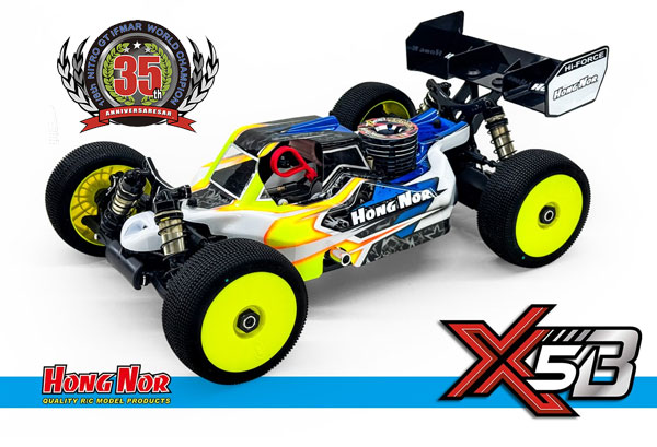 Gruber Racing HONG NOR X5B 1/8 Buggy Kit Nitro