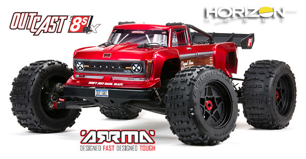 Horizon Hobby OUTCAST 1/5 8S BLX 4WD Stunt Truck 
