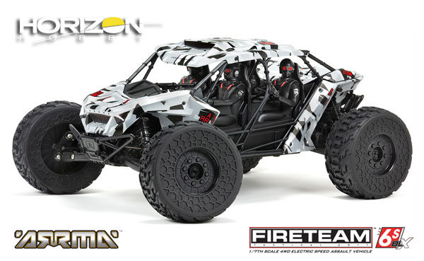 Horizon Hobby ARRMA FIRETEAM 6S 4WD BLX 1/7
