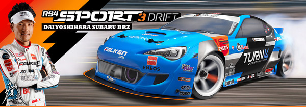 HPI Racing Dai Yoshiharas Drift Subaru BRZ