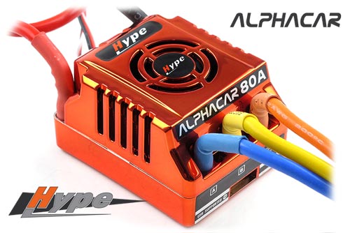 Hype AlphaCar 1/8 BL 80A S/L Regler