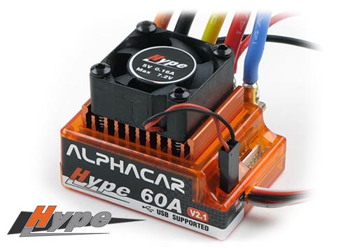 Hype AlphaCar 1/10 BL 60A S/L Regler