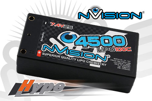 Hype Factory Pro LiPo 4500 100C 7,4V
