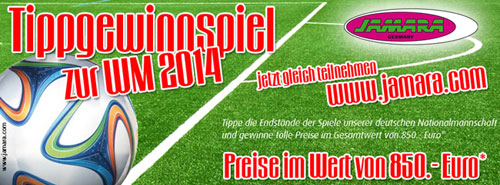 Jamara Jamara WM Tippgewinnspiel