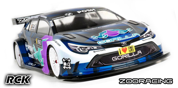RC-KleinKram ZooRacing Gorilla FWD Karosserie
