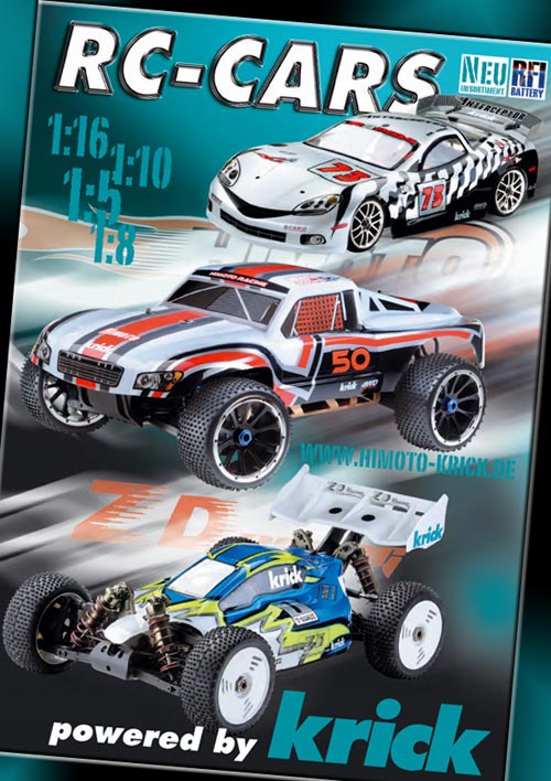 Krick R/C-Car Prospekt 2010