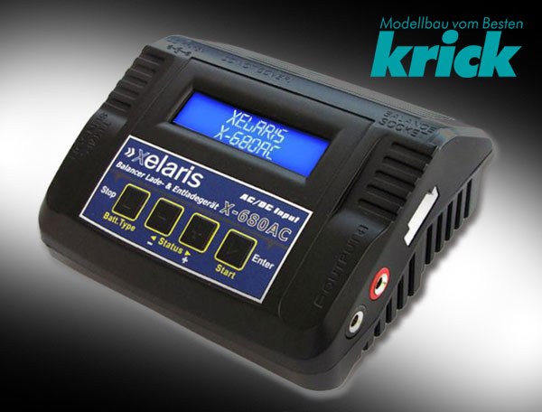 Krick LiPo Ladeger�t X-680AC