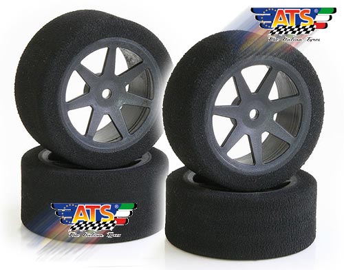 Kyosho ATS Moosgummireifen 1/10 carbon