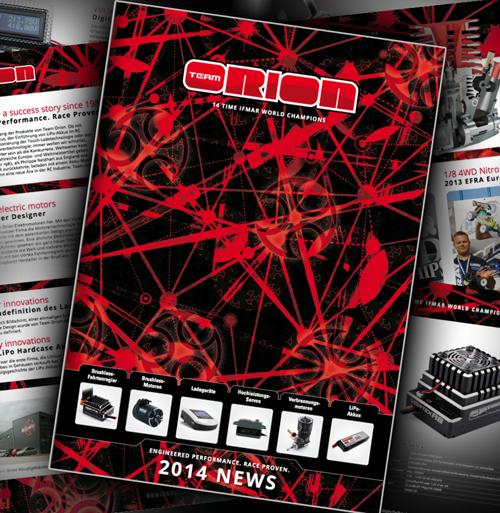Kyosho Team Orion Katalog 2014
