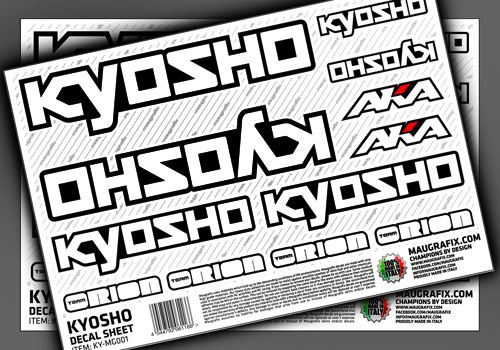 Kyosho Kyosho Team Decal Sheet