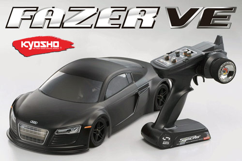 Kyosho EP Fazer Audi R8 Matt Black VE