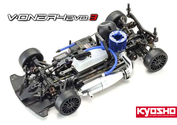 Kyosho Europe V-One R4 Evo.3 1:10 Chassis Kit