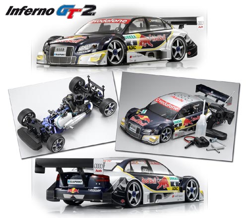 Kyosho Inferno GT2 AUDI A4 DTM 1:8
