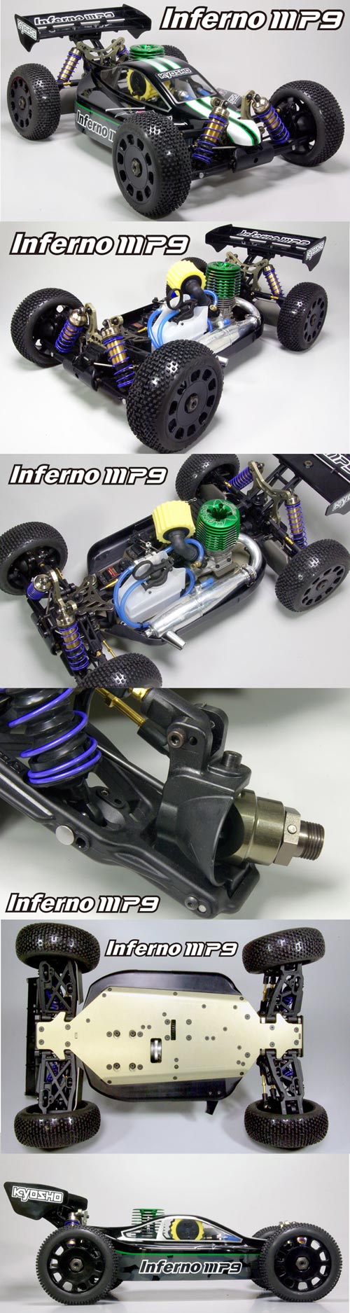 Kyosho INFERNO MP9 - Erste Chassis-Bilder