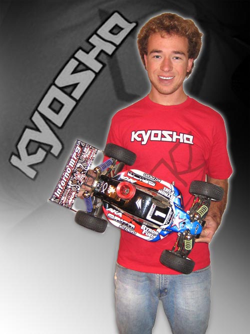 Kyosho Jared Tebo wieder bei Kyosho