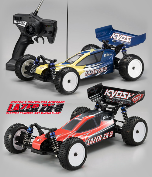 Kyosho Brushless Titanium  Lazer ZX-5