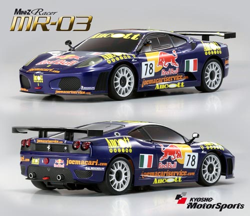 Kyosho Ferrari F430GT No.78 LeMans`07