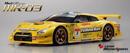 Kyosho Nissan GT-R Yellow Hat