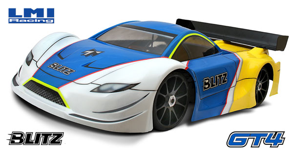 LMI Racing BLITZ GT4 1/8 GT Karosserie