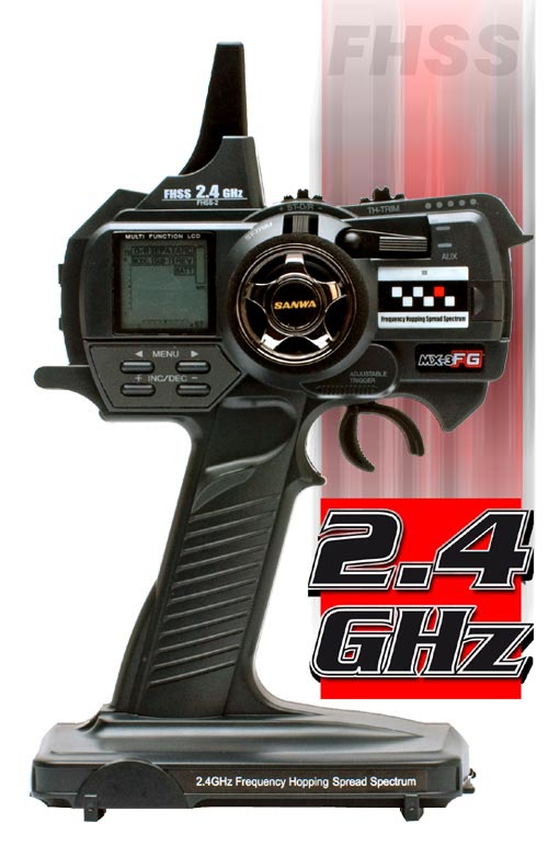 LRP Sanwa MX-3 FG FHSS 2.4 GHz Set