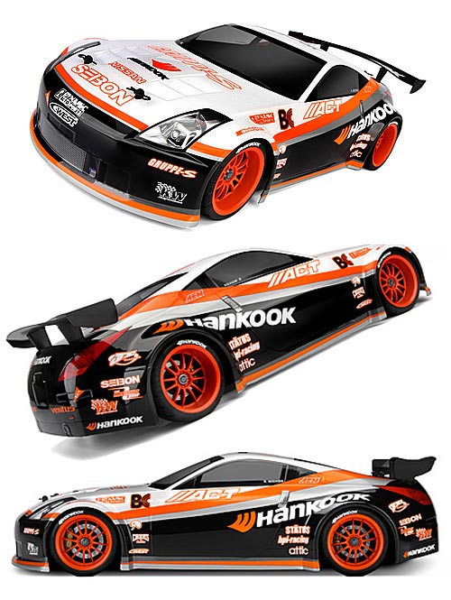 LRP Nissan 350Z Hankook 200mm Karo