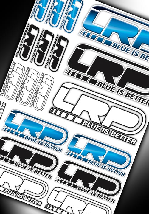 LRP Aufkleberbogen LRP Logo