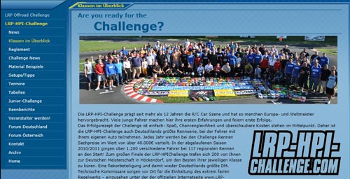 LRP LRP-HPI-Challenge neues Zuhause