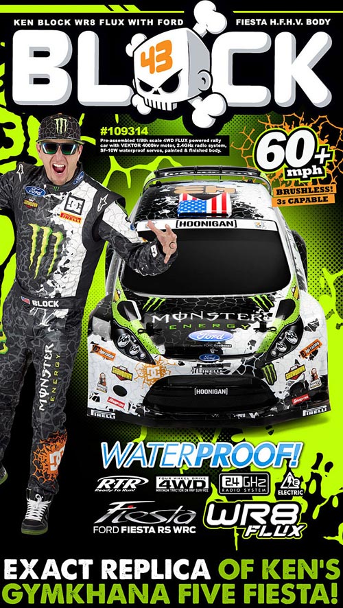 LRP Ken Block Ford Fiesta H.F.H.V.