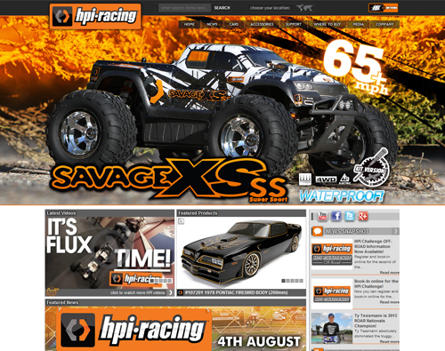 LRP HPI Neue weltweite Website