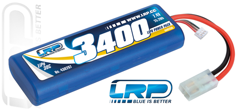 LRP LiPo Power Pack 3400 7.4V 30C
