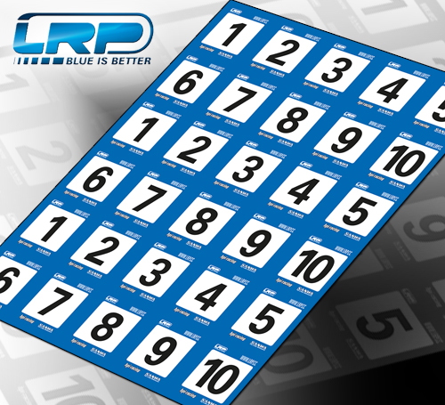 LRP LRP Startnummern Set2